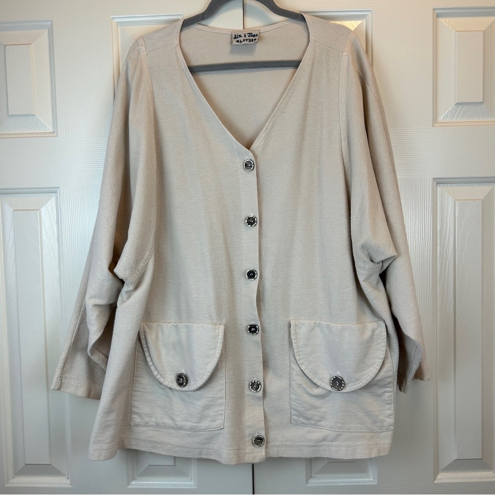 Vintage Liz & Jane Lagenlook Cardigan